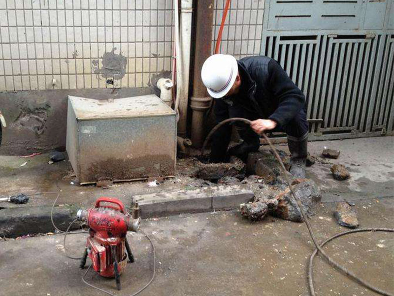 鼓楼疏通下水道-洗菜池疏通